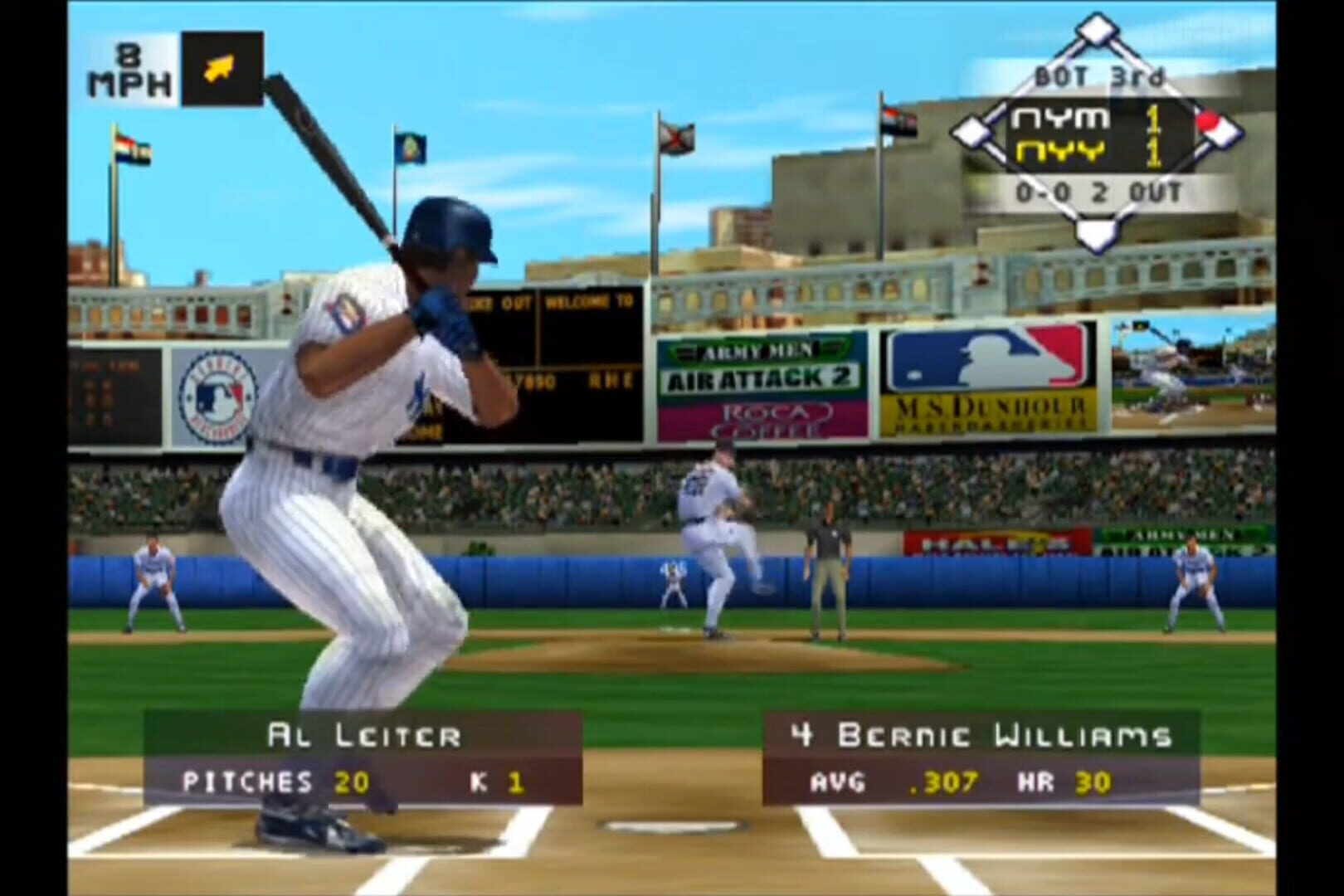 Captura de pantalla - High Heat Major League Baseball 2002