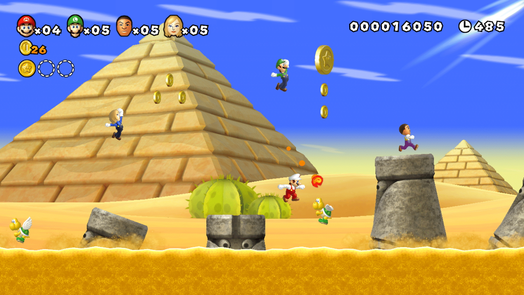 New Super Mario Bros. Mii screenshot