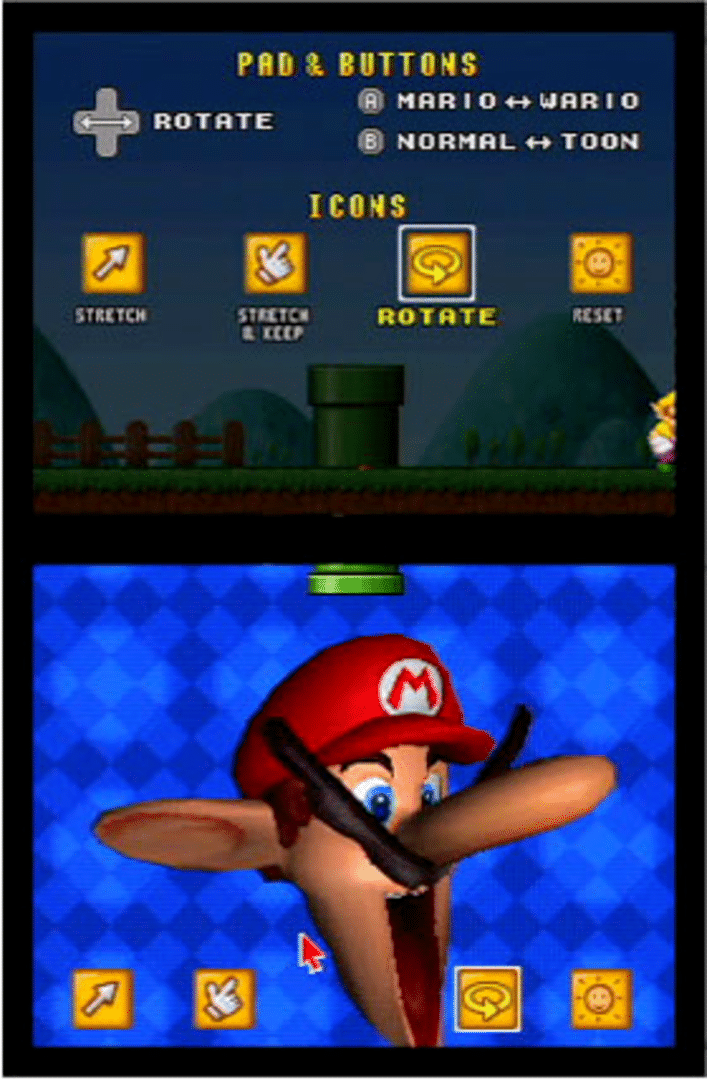 Mario's Face screenshot