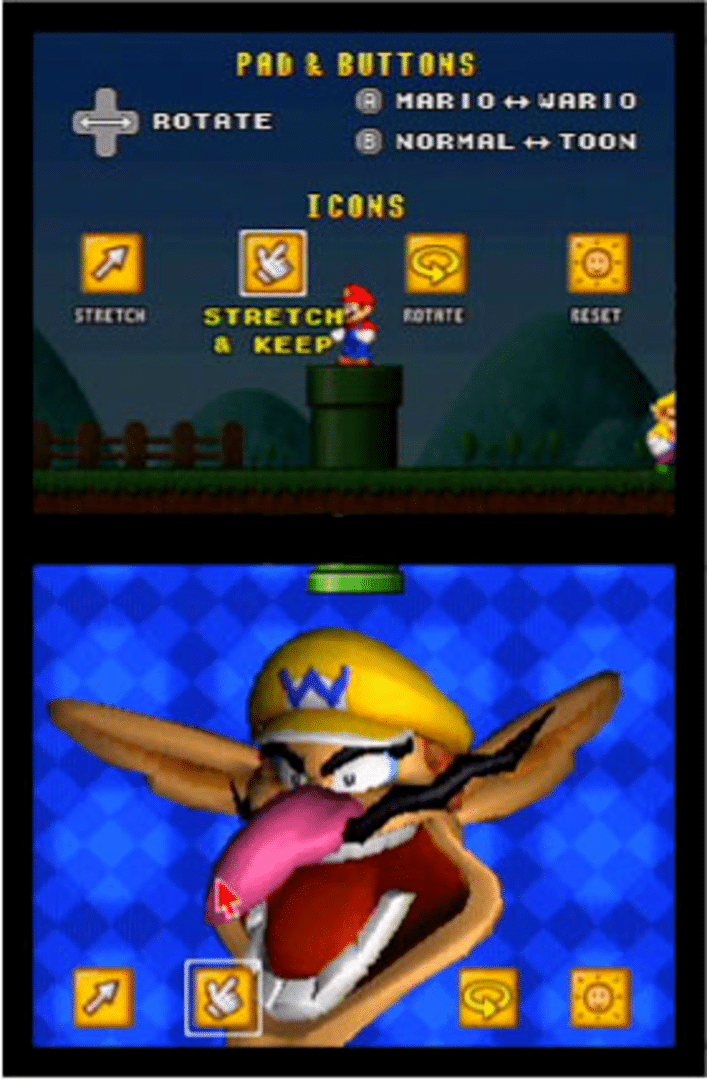 Mario's Face screenshot