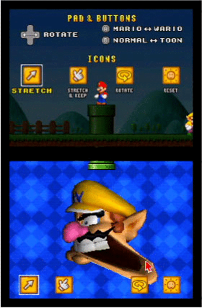 Mario's Face screenshot