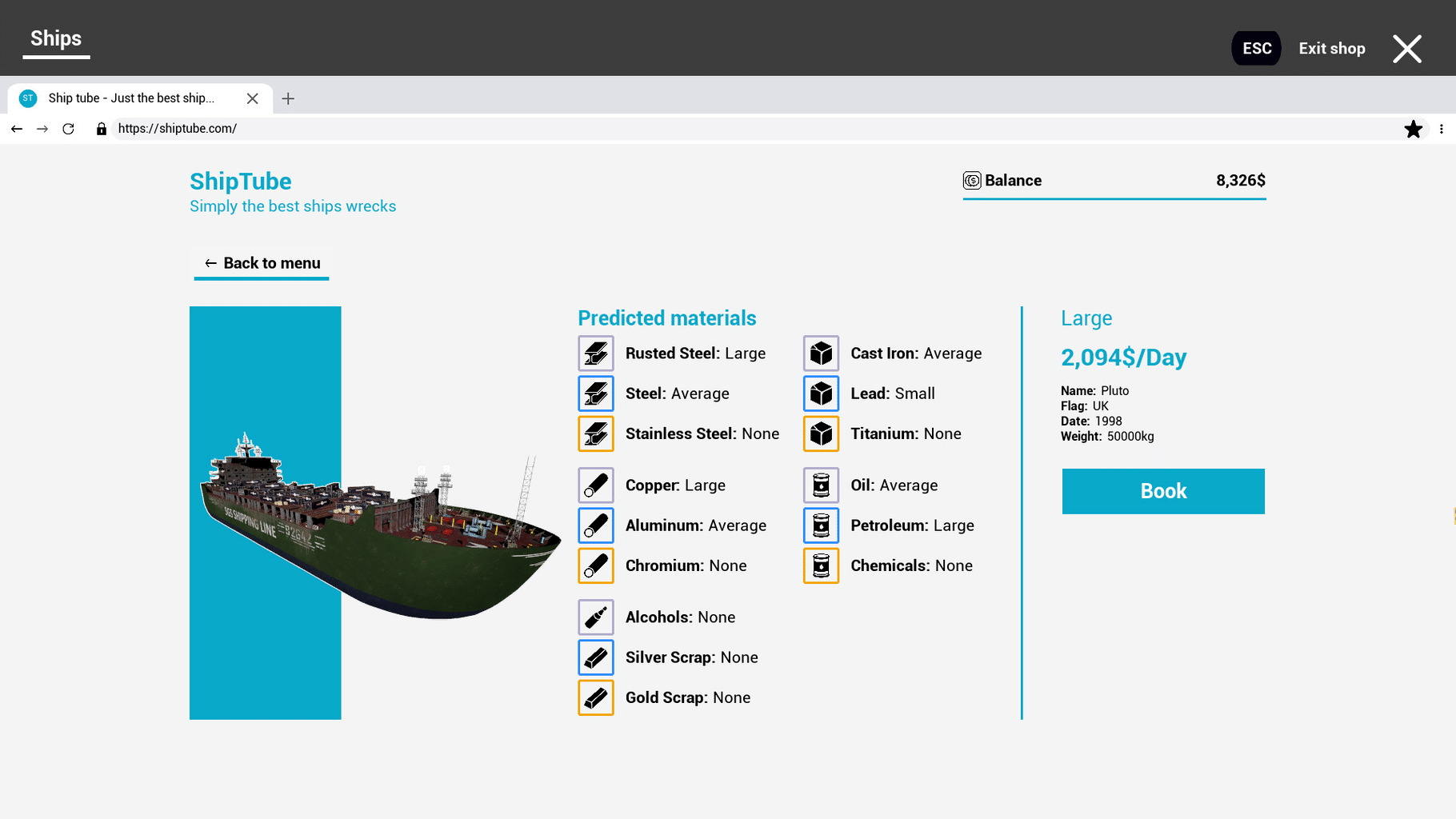 Ship Graveyard Simulator screenshot