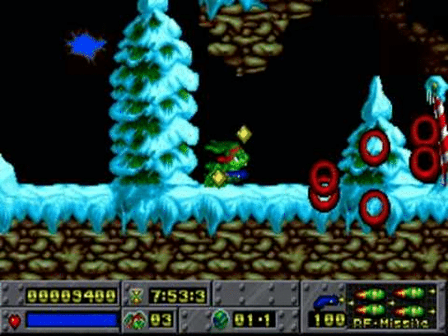 Jazz Jackrabbit: Holiday Hare 1994 screenshot