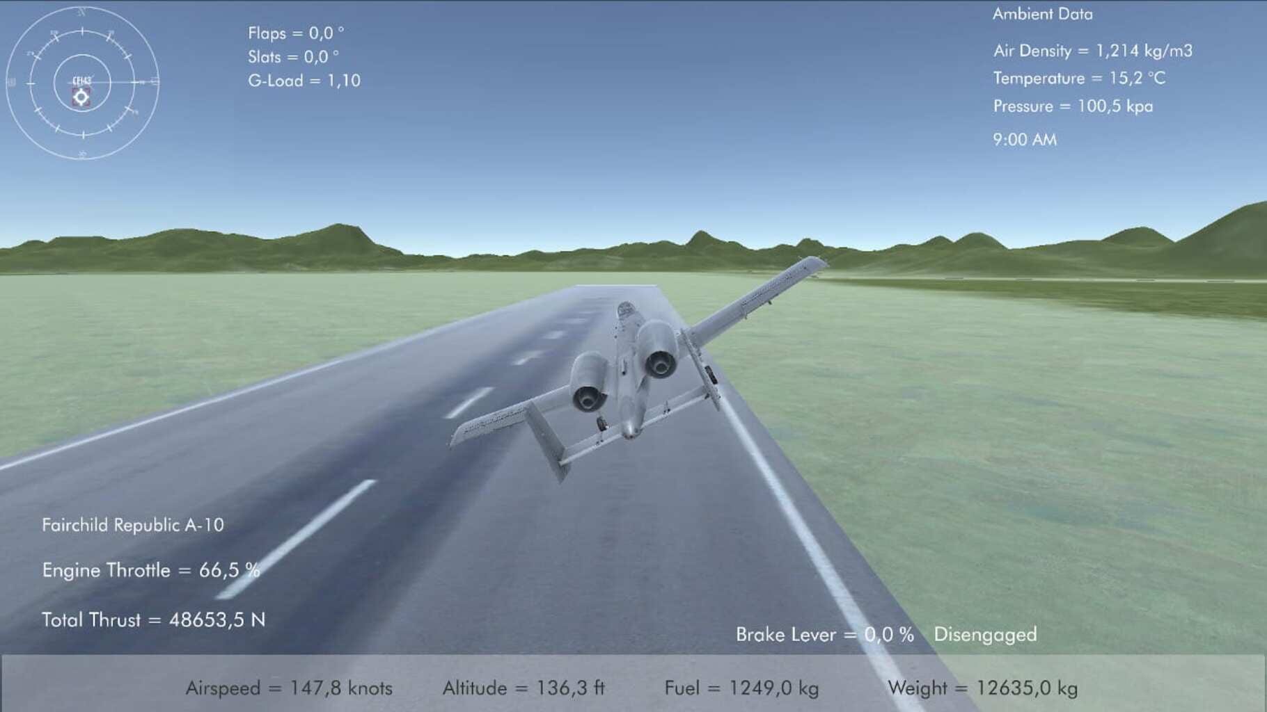 Pro Flight Simulator screenshot