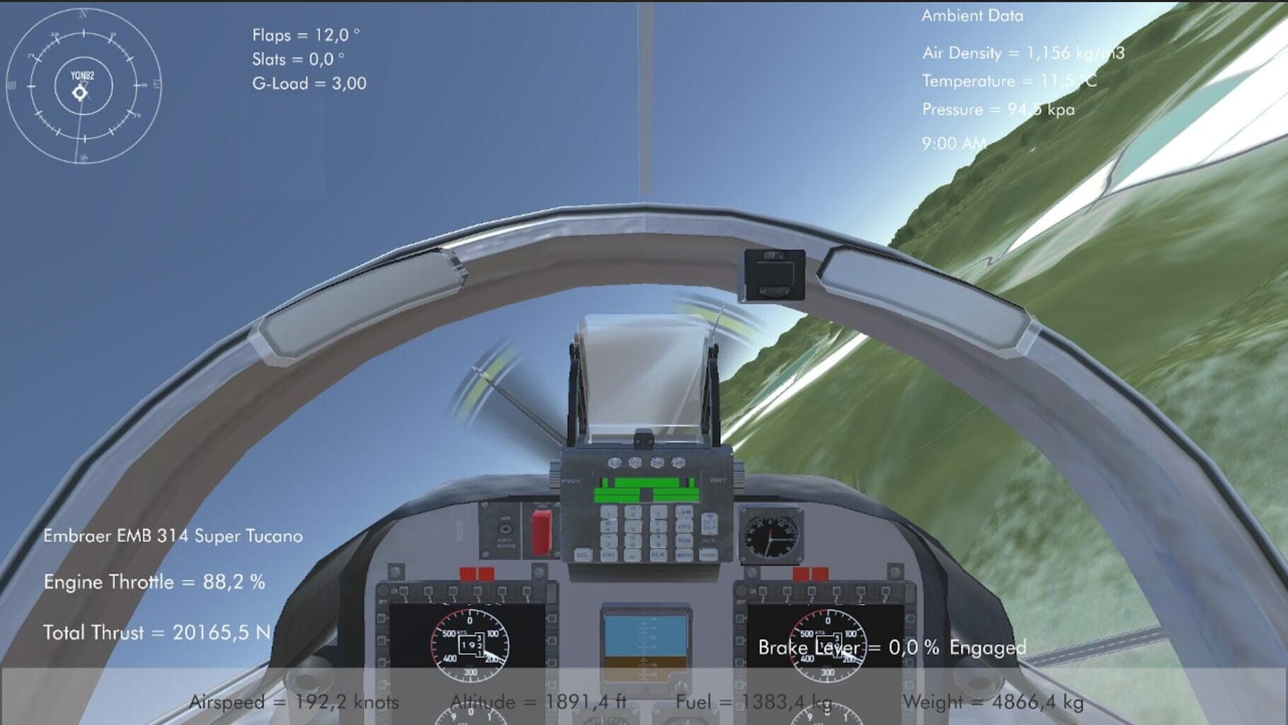 Pro Flight Simulator screenshot