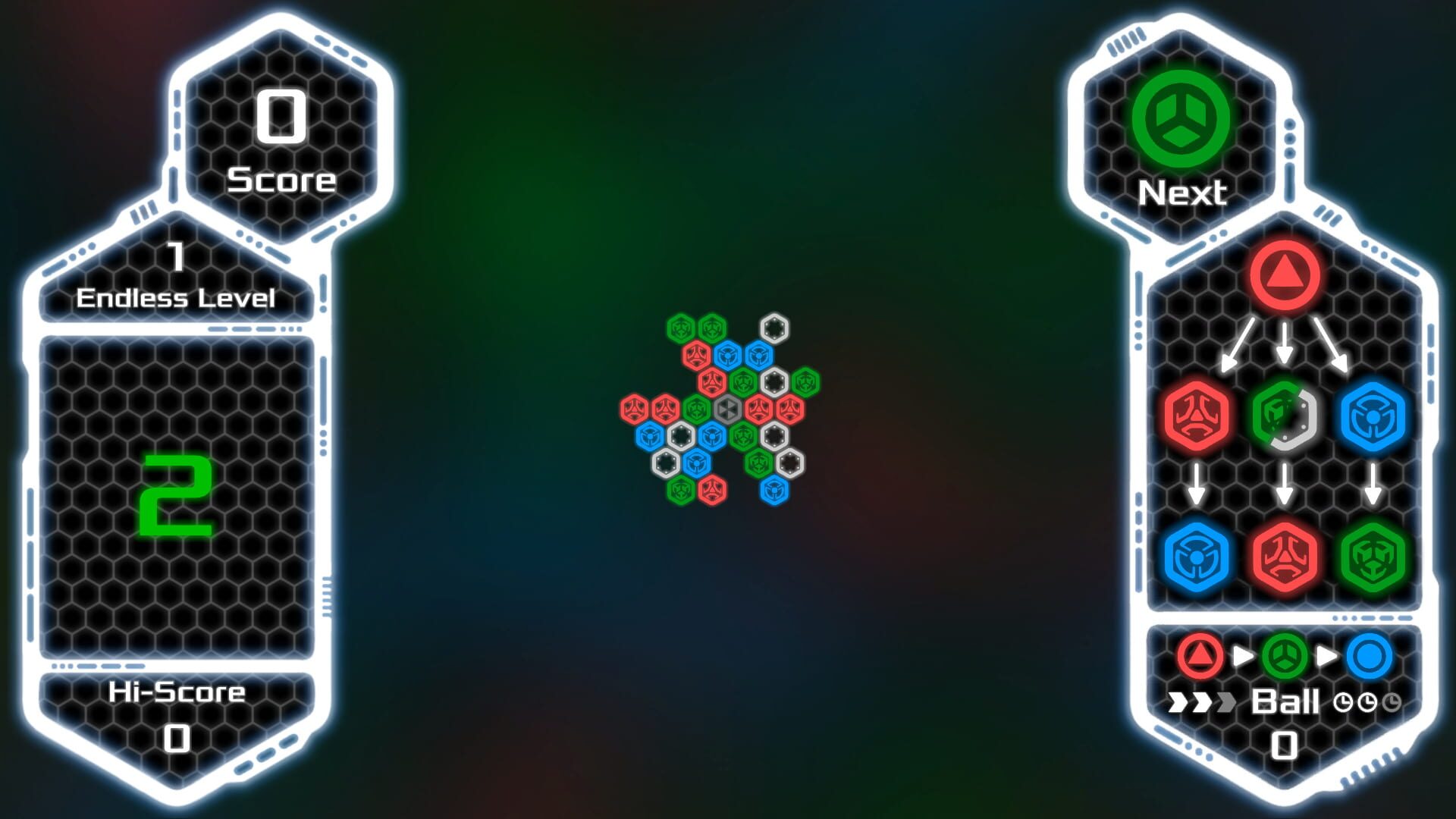 Hexsequence - Screenshot