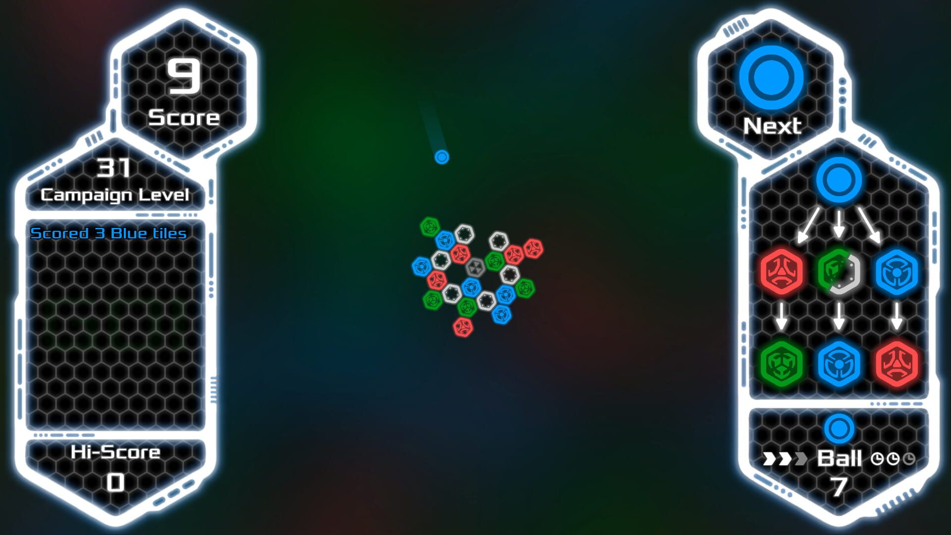 Hexsequence - Screenshot
