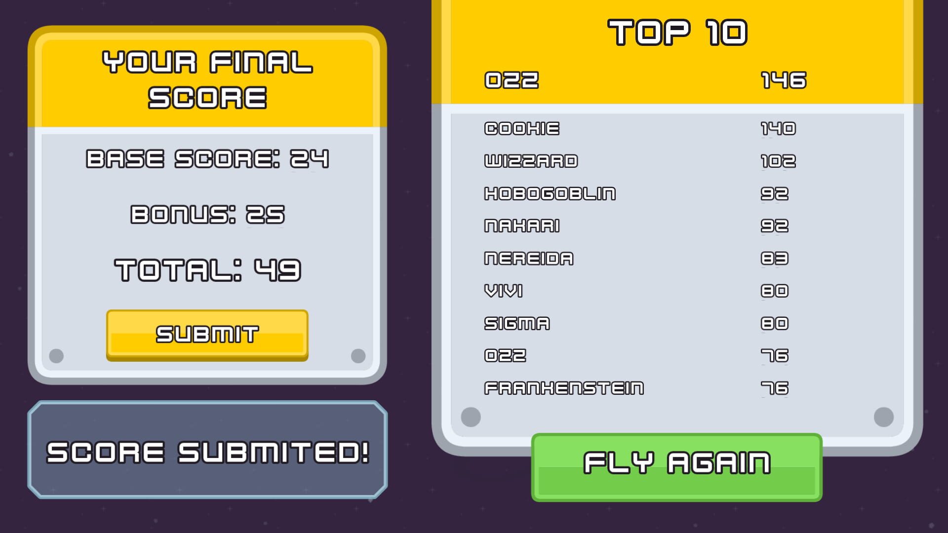 Rotato Rocket - Screenshot