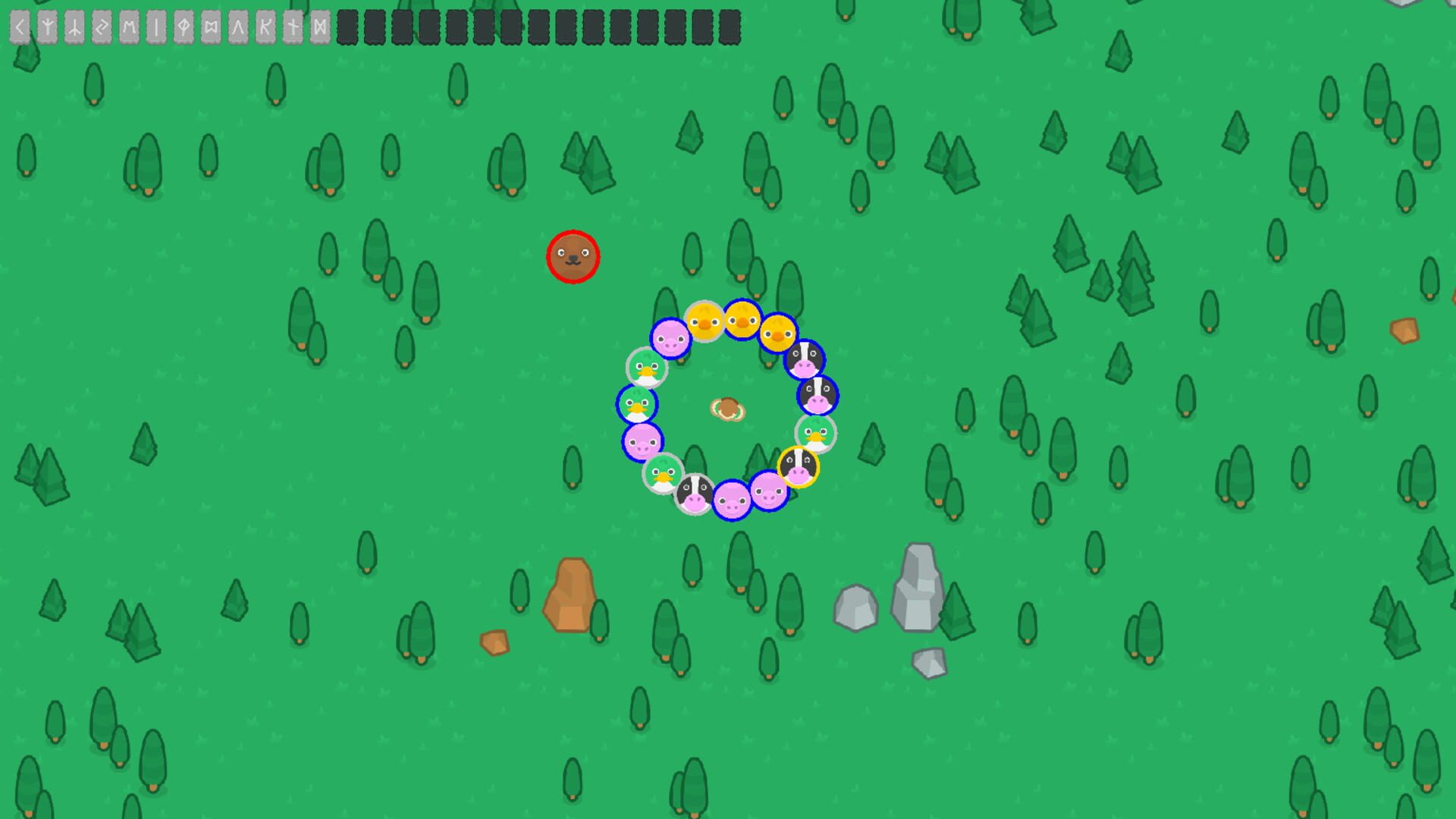Druid and His Circle of Animals - Screenshot