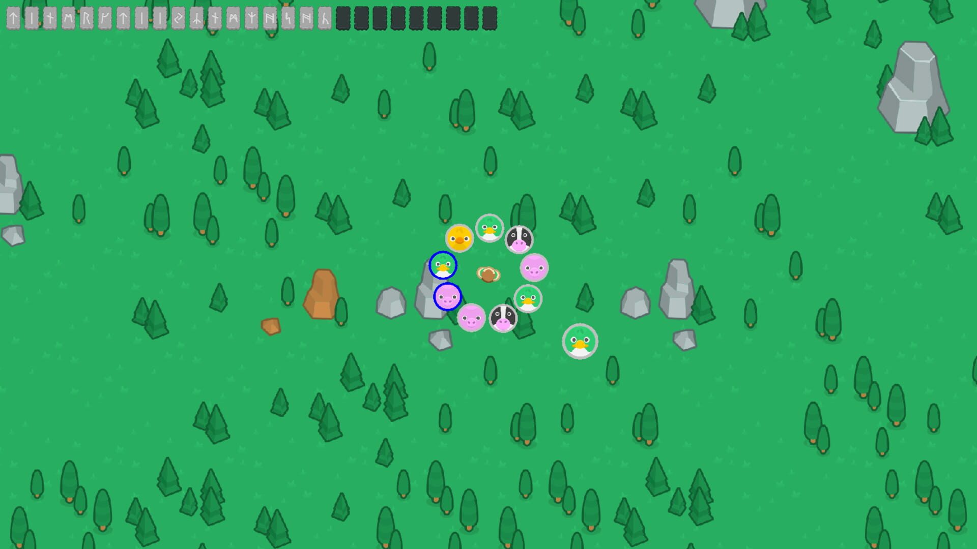 Druid and His Circle of Animals - Screenshot