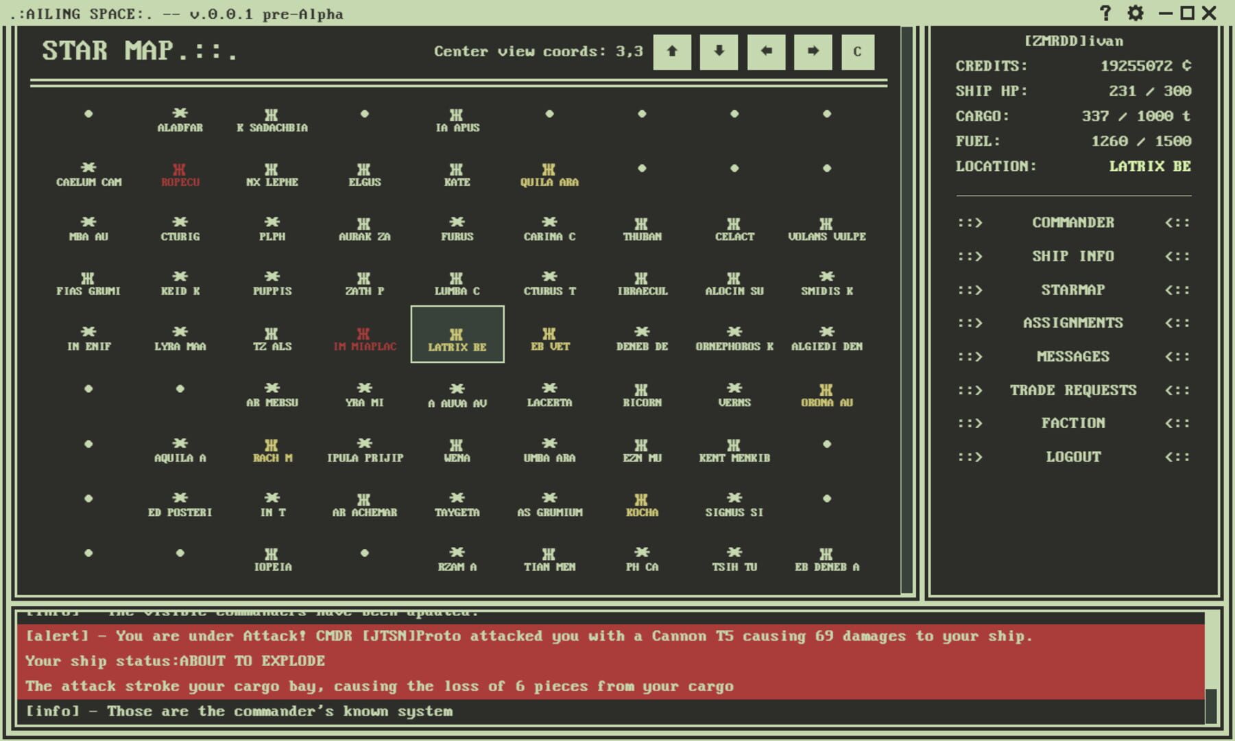 Ailing Space - Screenshot