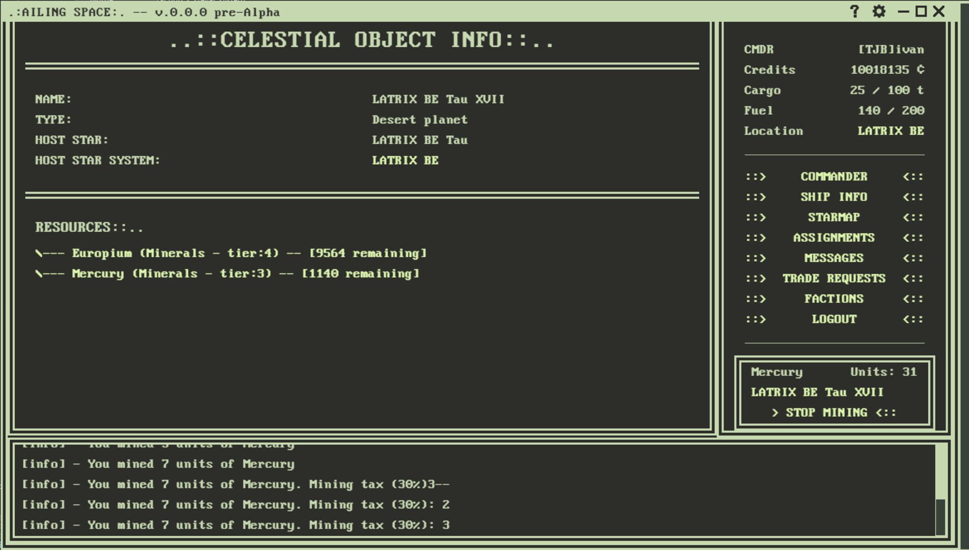 Ailing Space - Screenshot