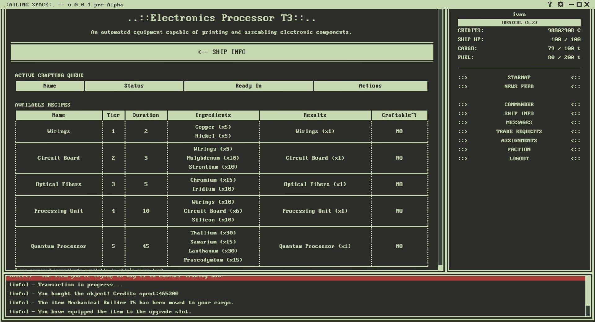 Ailing Space - Screenshot