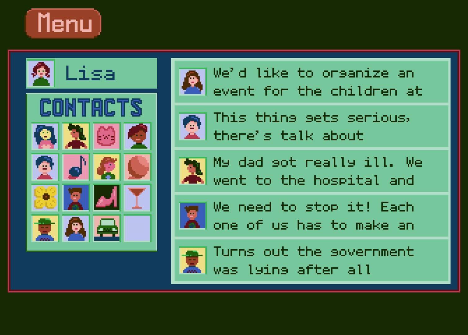 Feed of Comfort - Screenshot