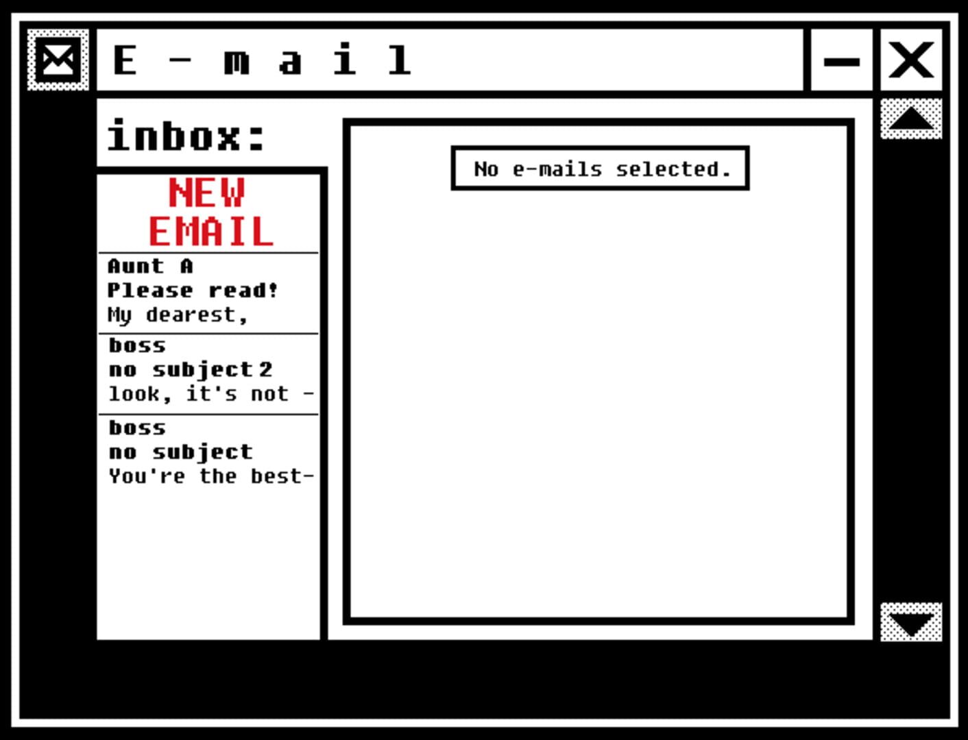 Error: Slasher Alert - Screenshot