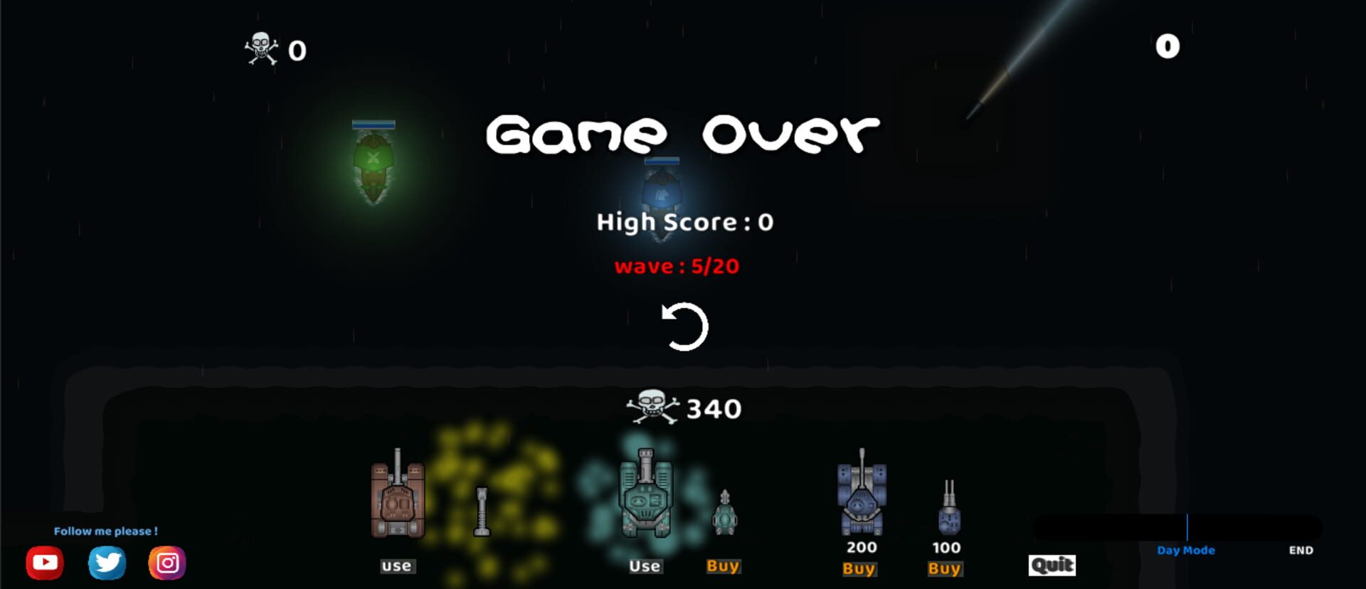 Night Invasion - Screenshot