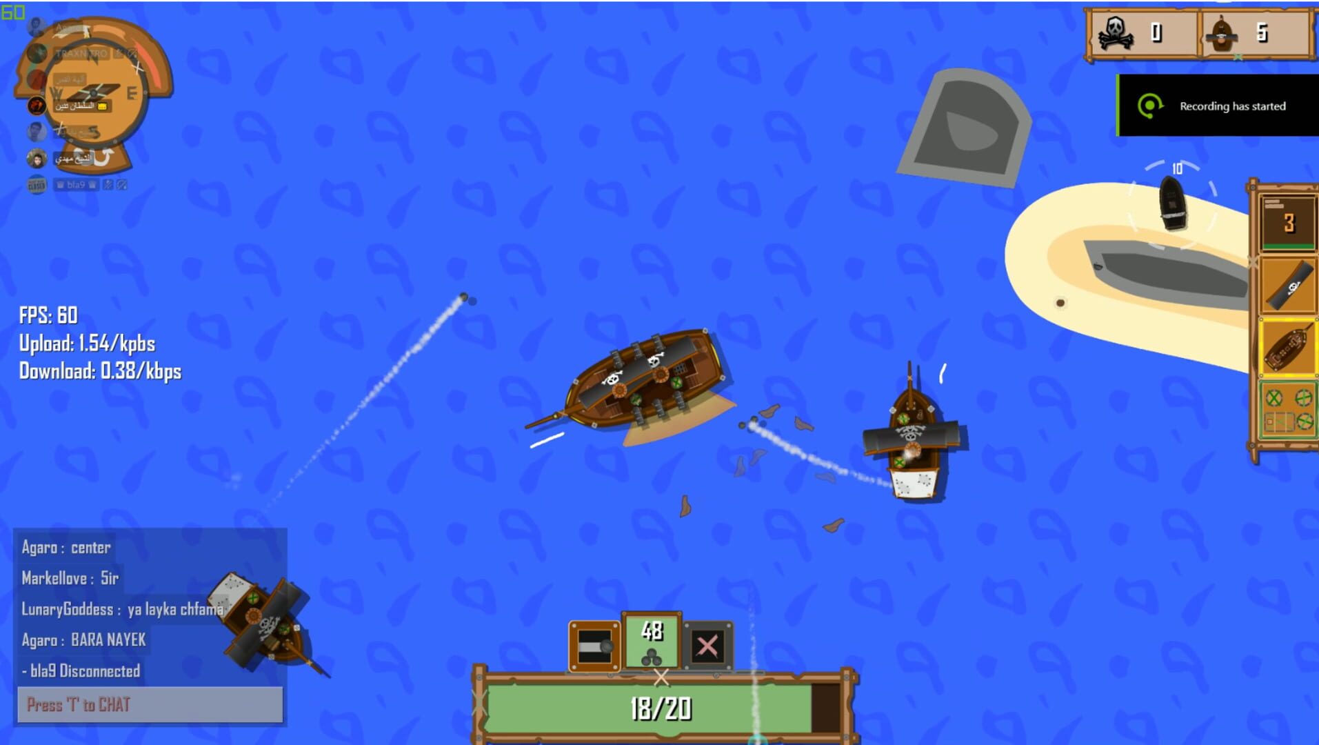 PiratesBattle - Screenshot