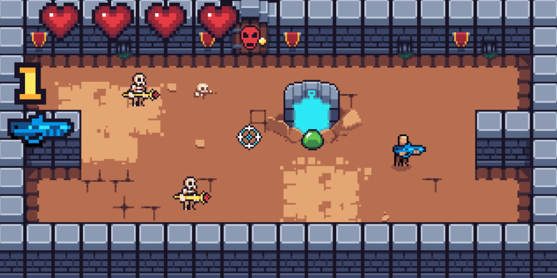 Pixel Top Down Shooter - Screenshot