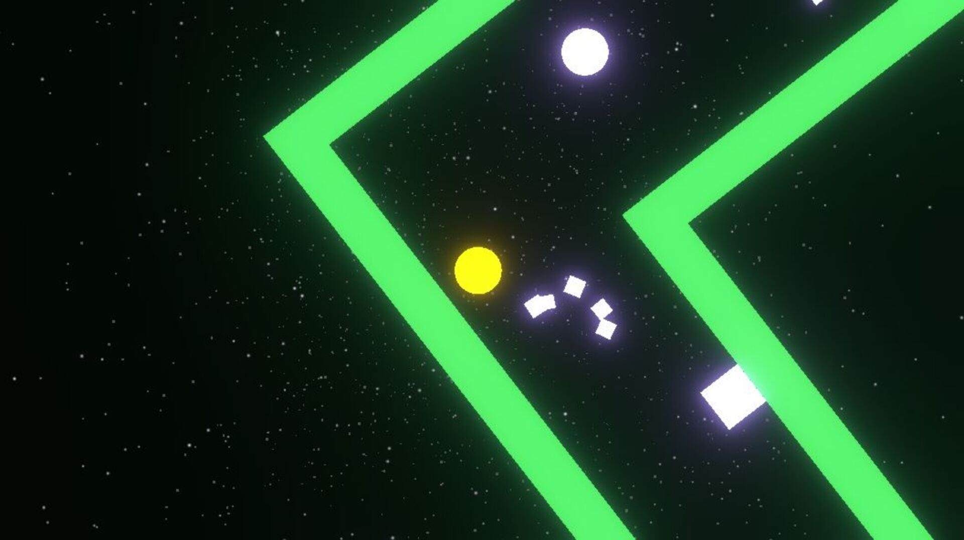 Maze Ball Neon - Screenshot
