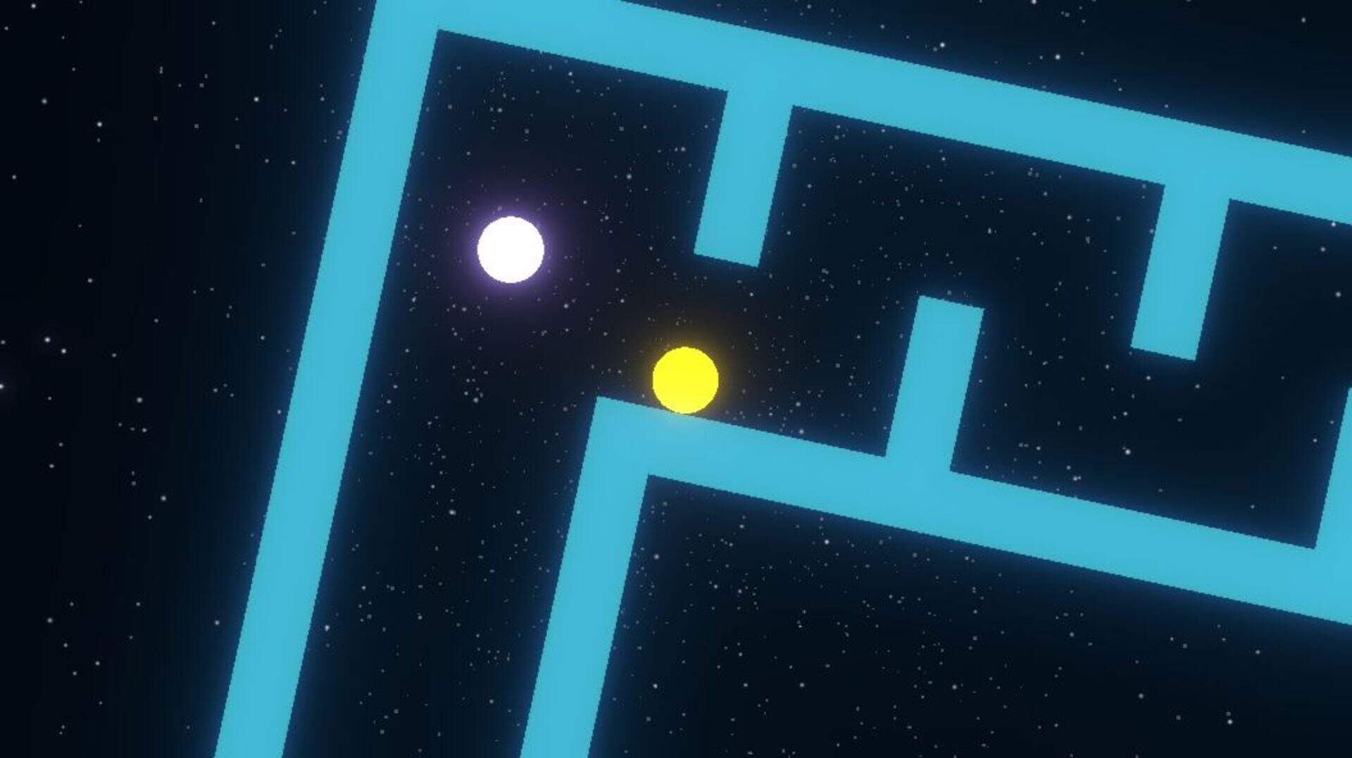 Maze Ball Neon - Screenshot