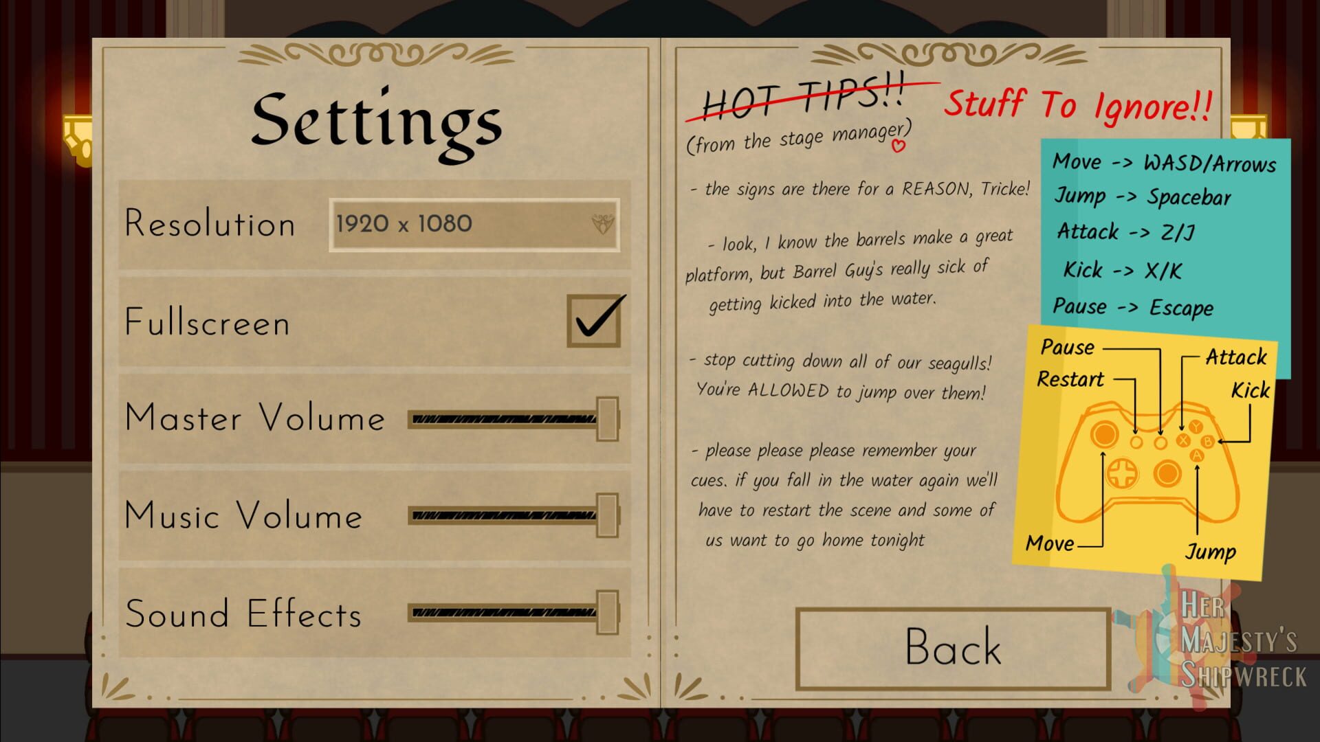 Theatricke - Screenshot
