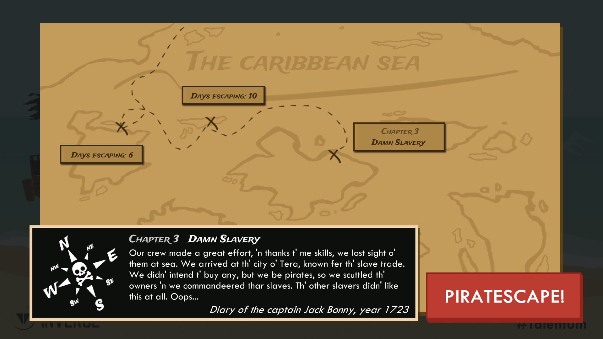 The Piratescape - Screenshot