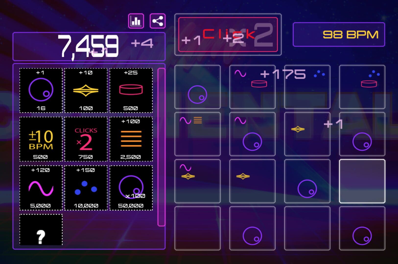 Rhythmcremental - Screenshot
