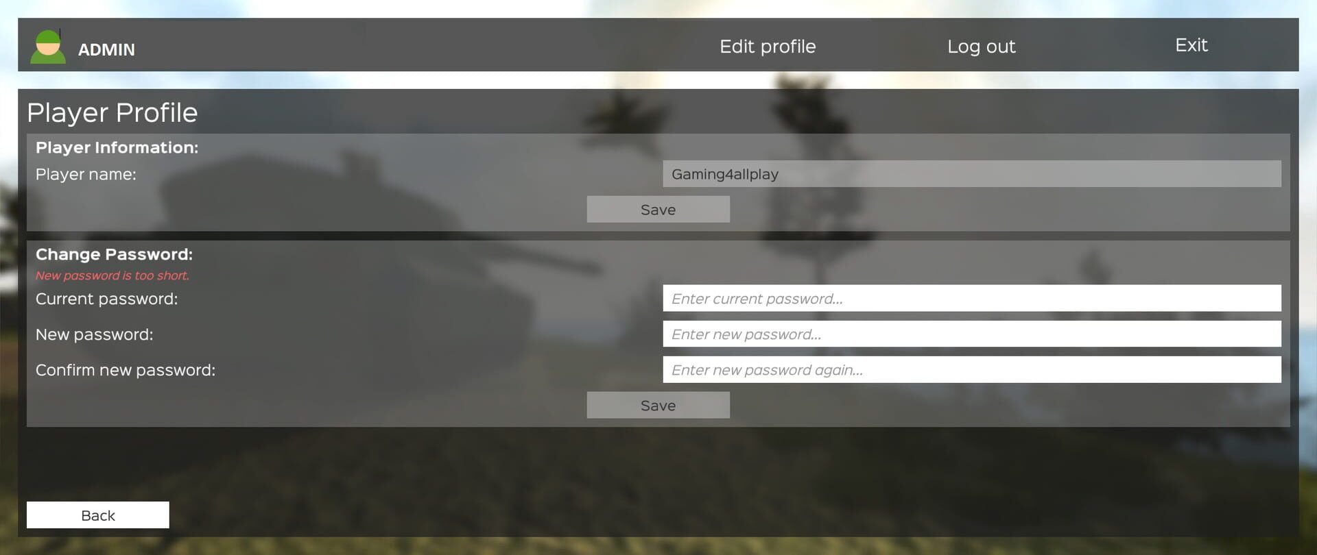 Member of War - Screenshot