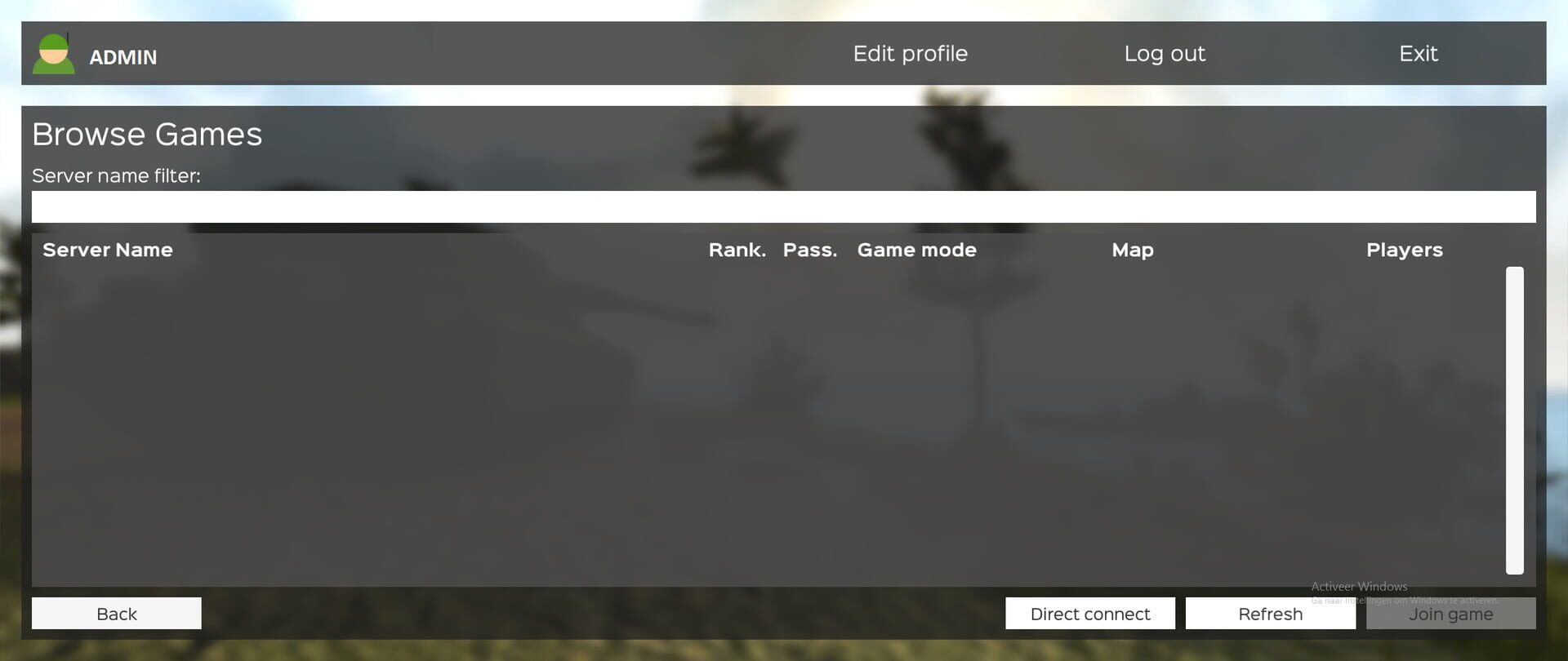 Member of War - Screenshot