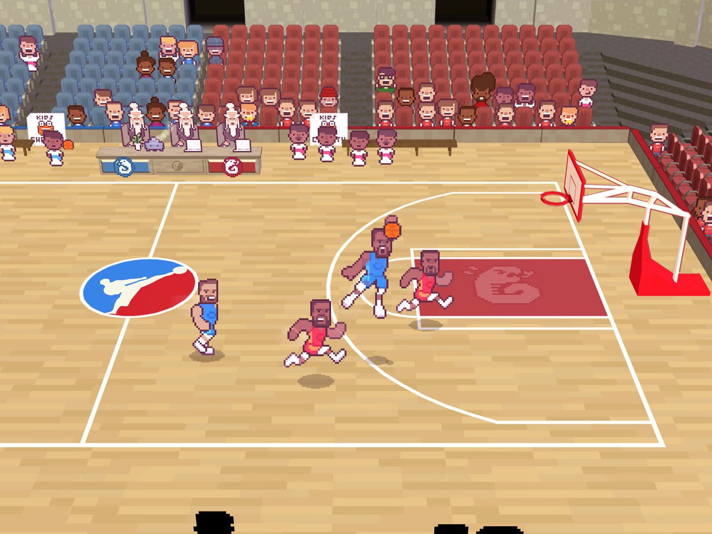 Shut Up and Slam Jam Karate Basketball - Screenshot
