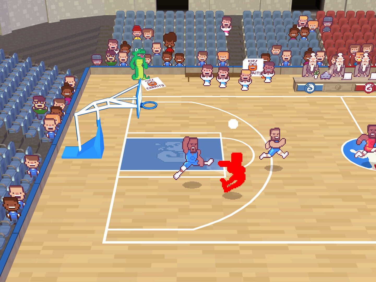 Shut Up and Slam Jam Karate Basketball - Screenshot