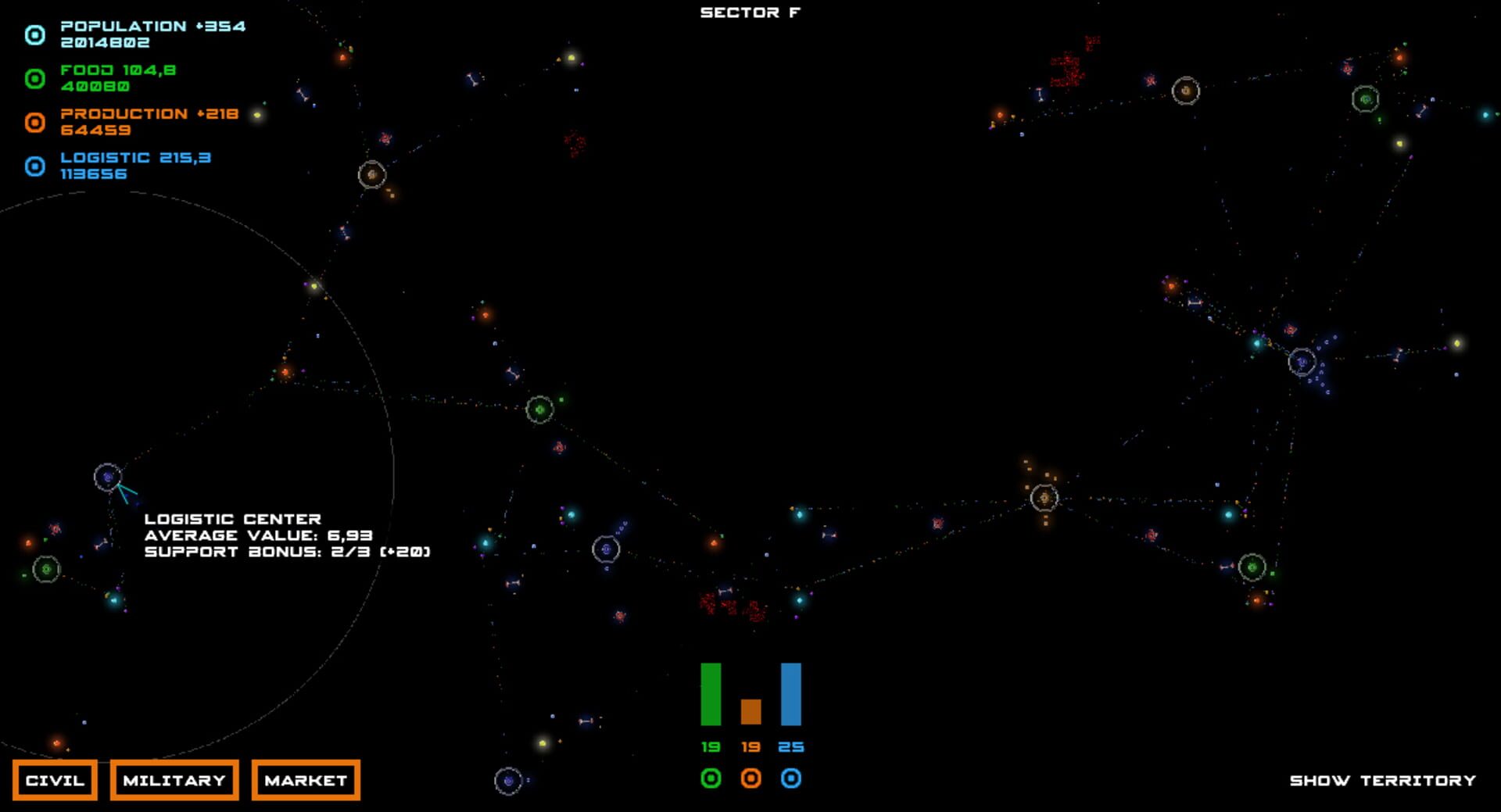 Neon Flux - Screenshot