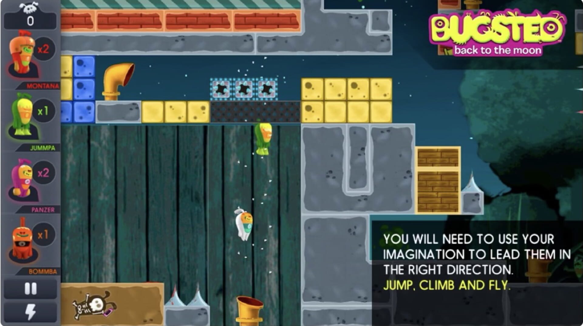 Bugsted: Back to the Moon - Screenshot