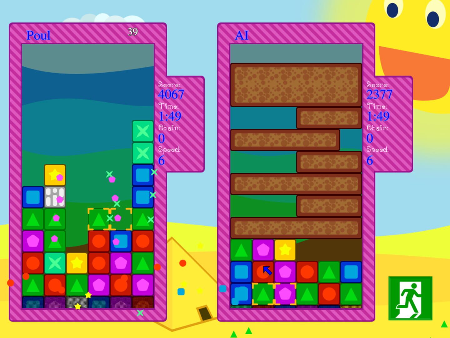 Block Attack: Rise of the Blocks - Screenshot