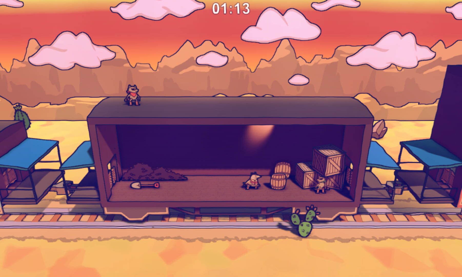 Railroad Rogues - Screenshot