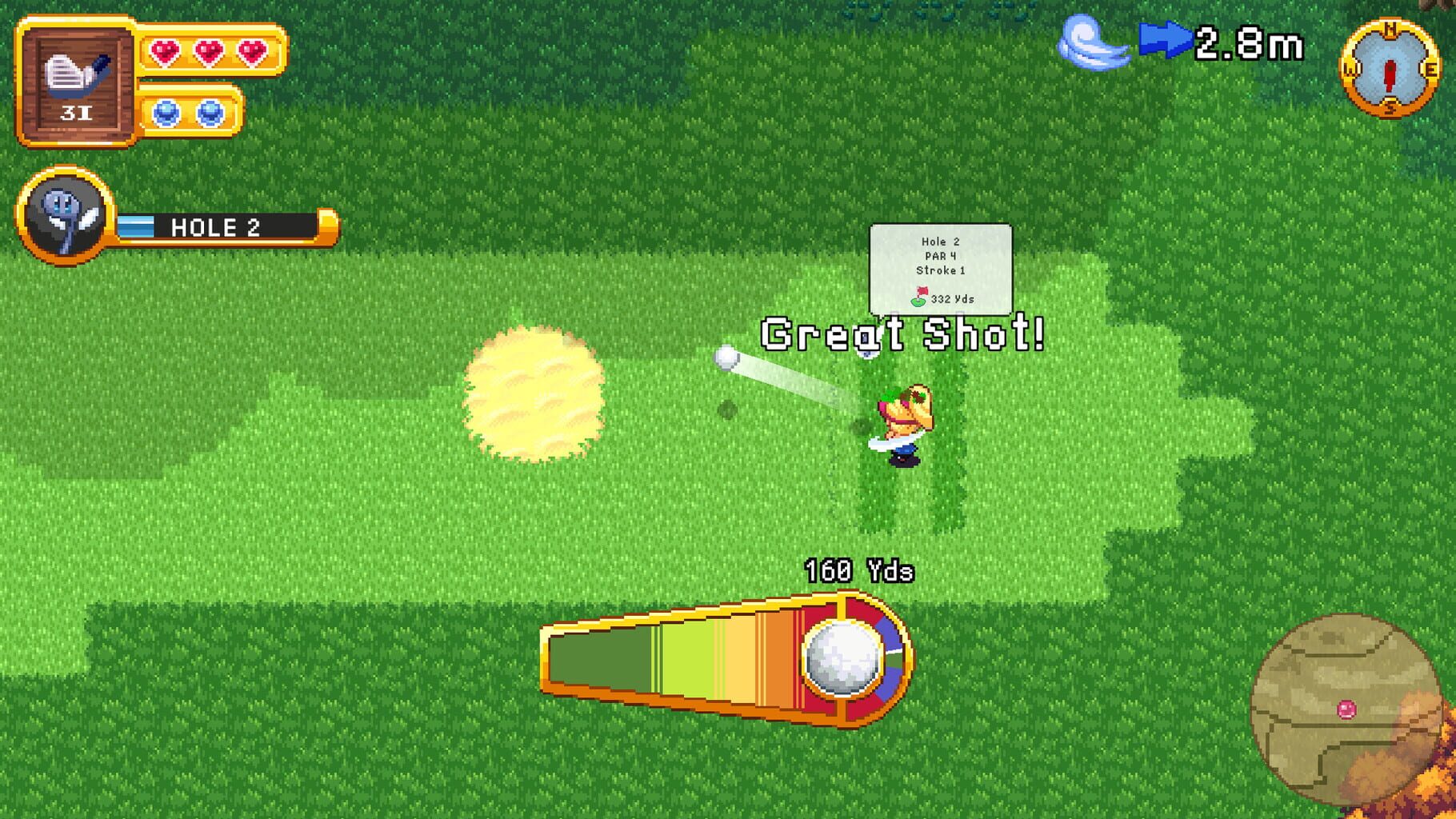 Captura de pantalla - RPGolf Legends