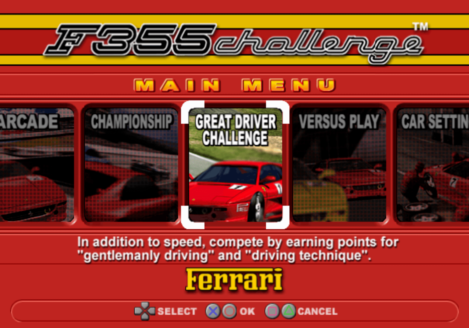 F355 Challenge screenshot