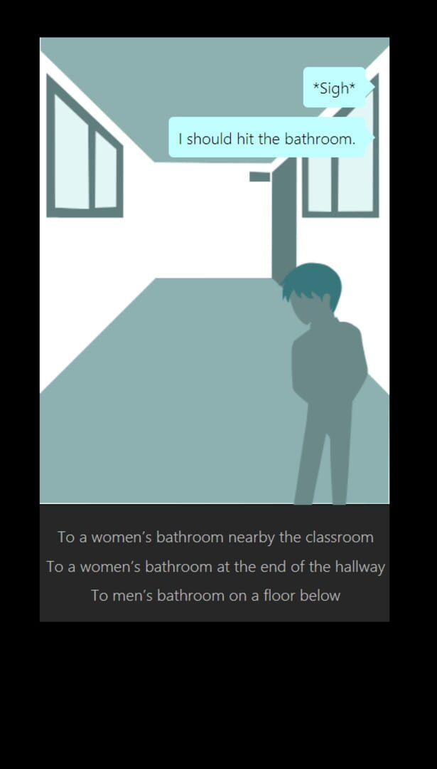 Trans Coming Out Simulator 2018 - Screenshot