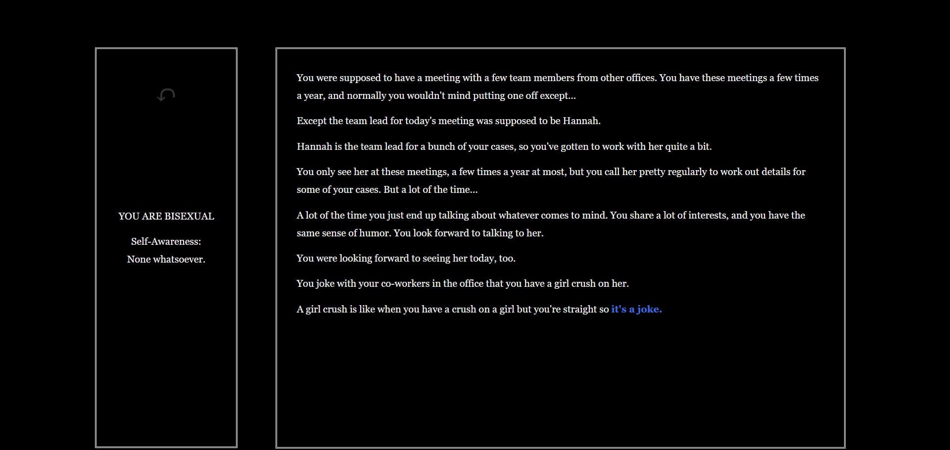 You Are Bisexual - Screenshot