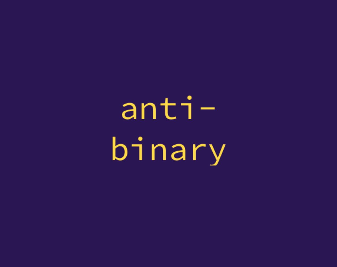 Anti-binary - Screenshot