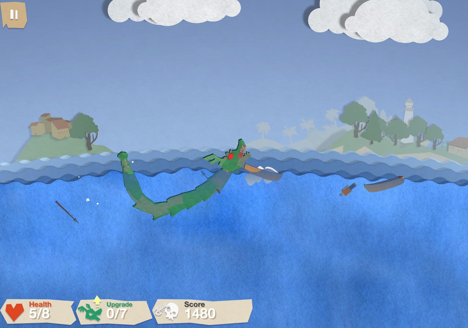 Super Sea Serpent Simulator - Screenshot
