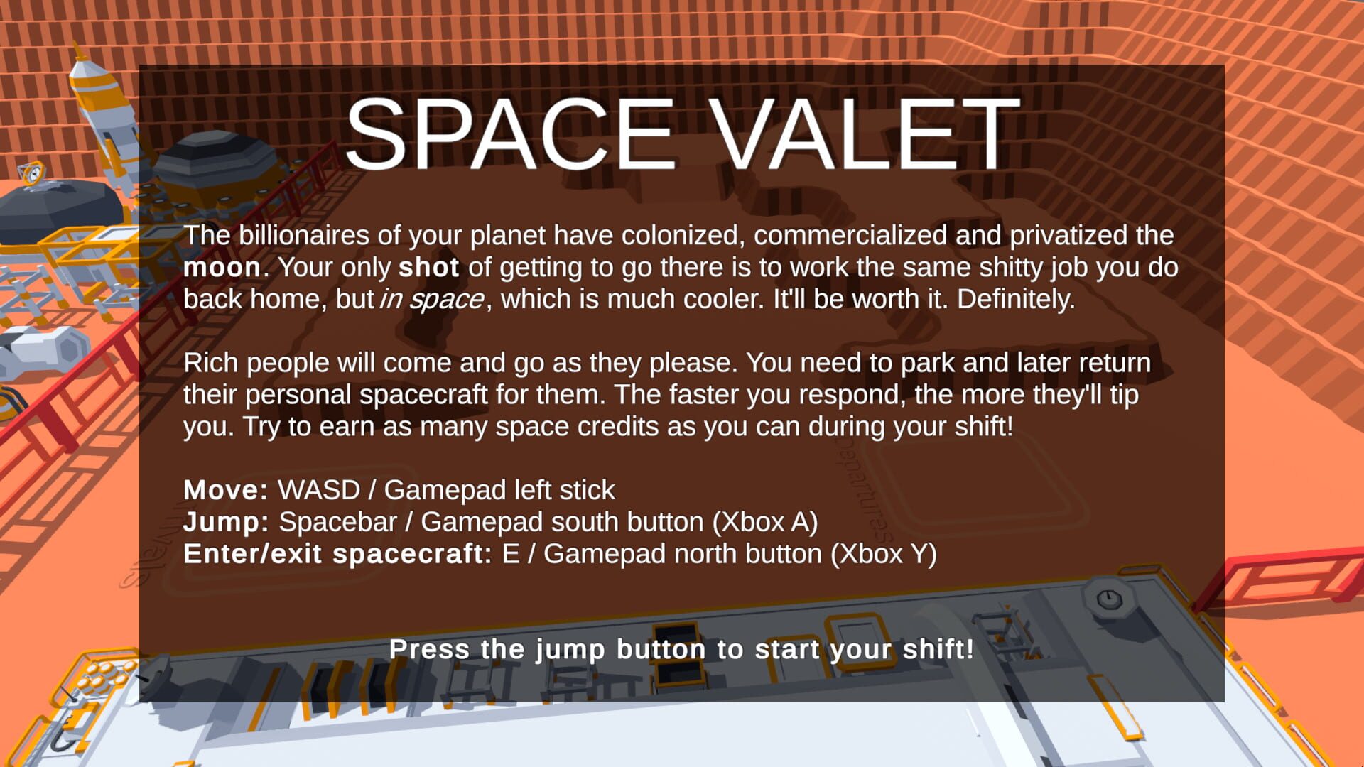 Space Valet - Screenshot