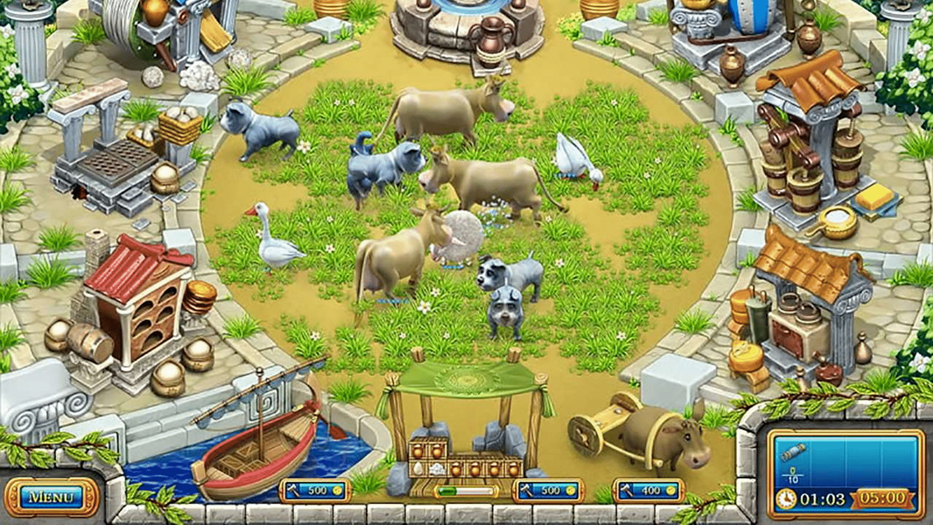 Farm Frenzy: Ancient Rome screenshot