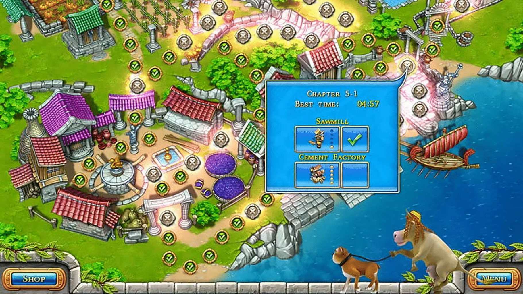 Farm Frenzy: Ancient Rome screenshot