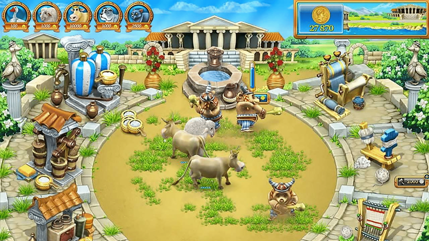 Farm Frenzy: Ancient Rome screenshot