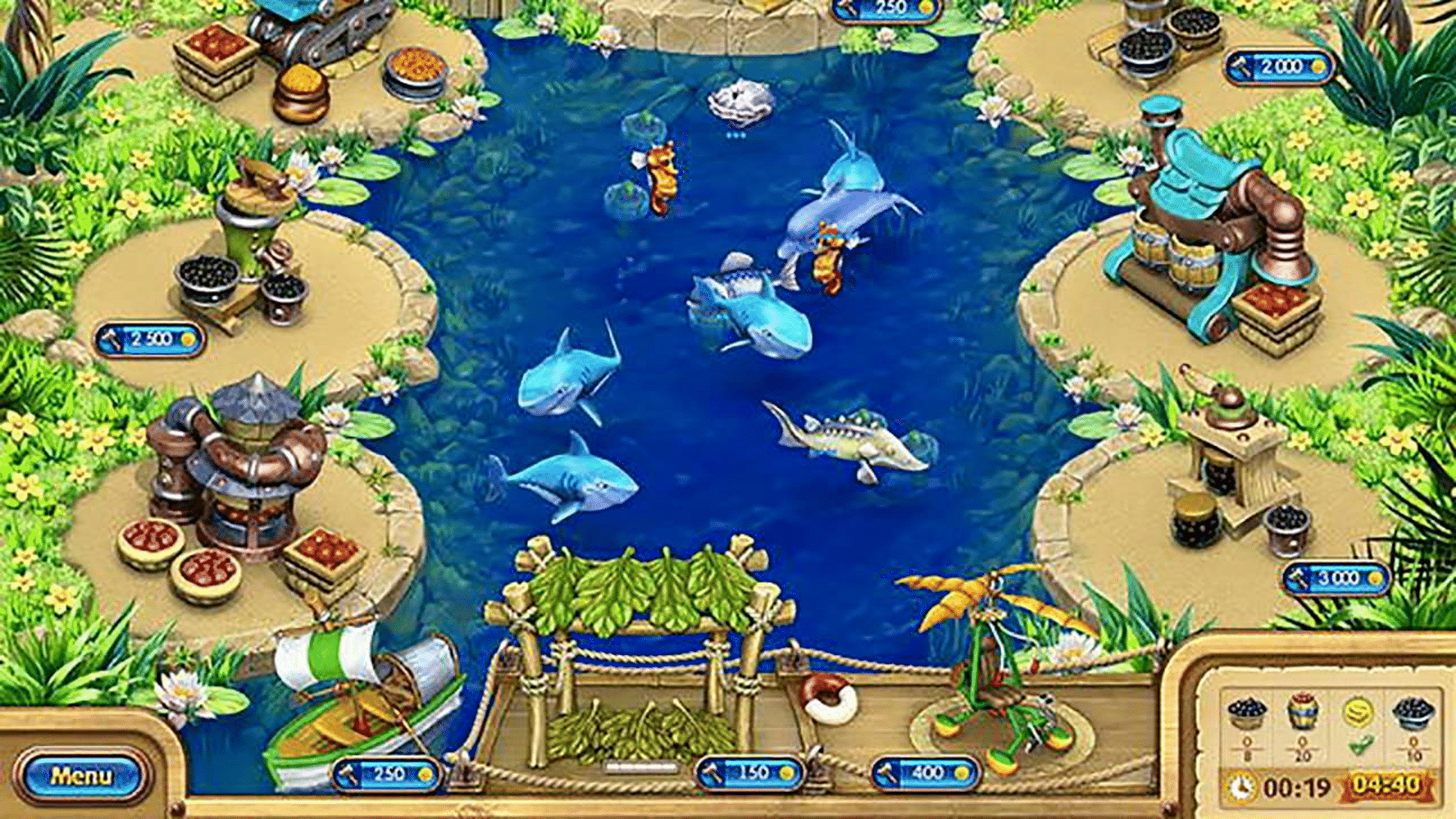 Farm Frenzy: Gone Fishing screenshot