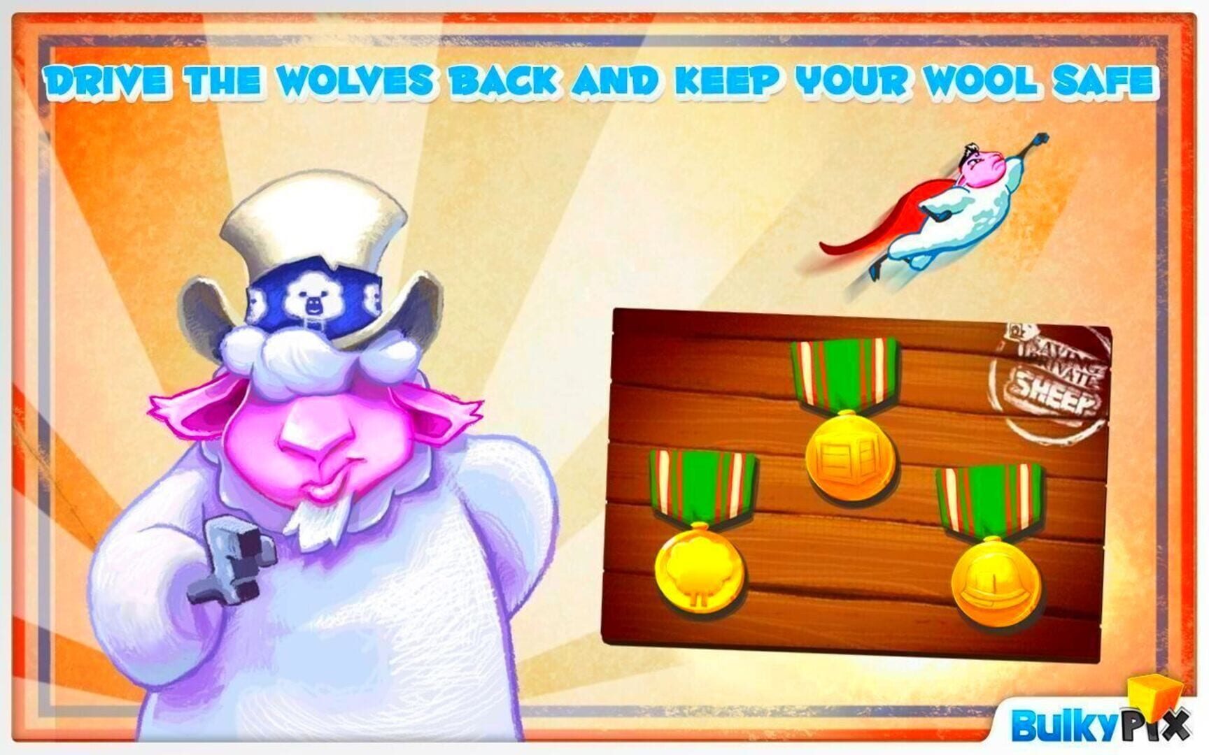 Saving Private Sheep - Screenshot