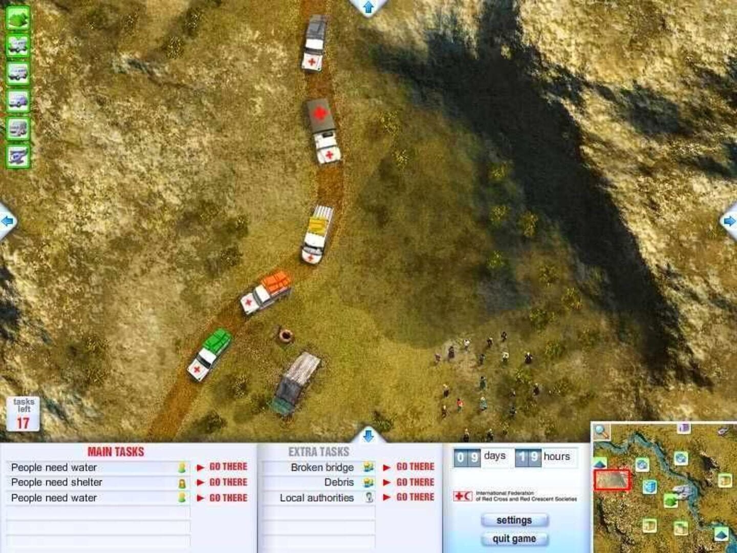 Red Cross: Emergency Response Unit - Screenshot