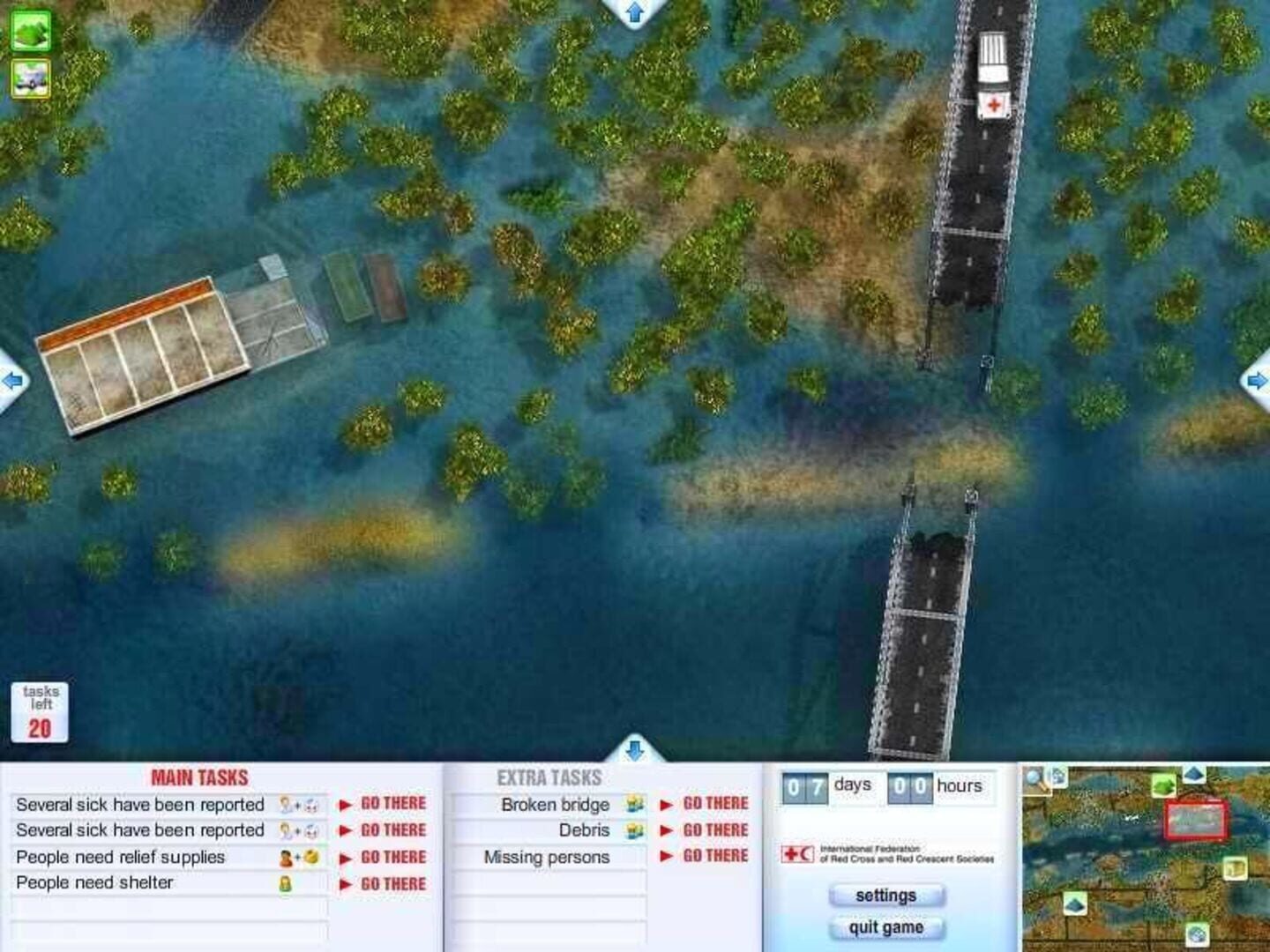 Red Cross: Emergency Response Unit - Screenshot