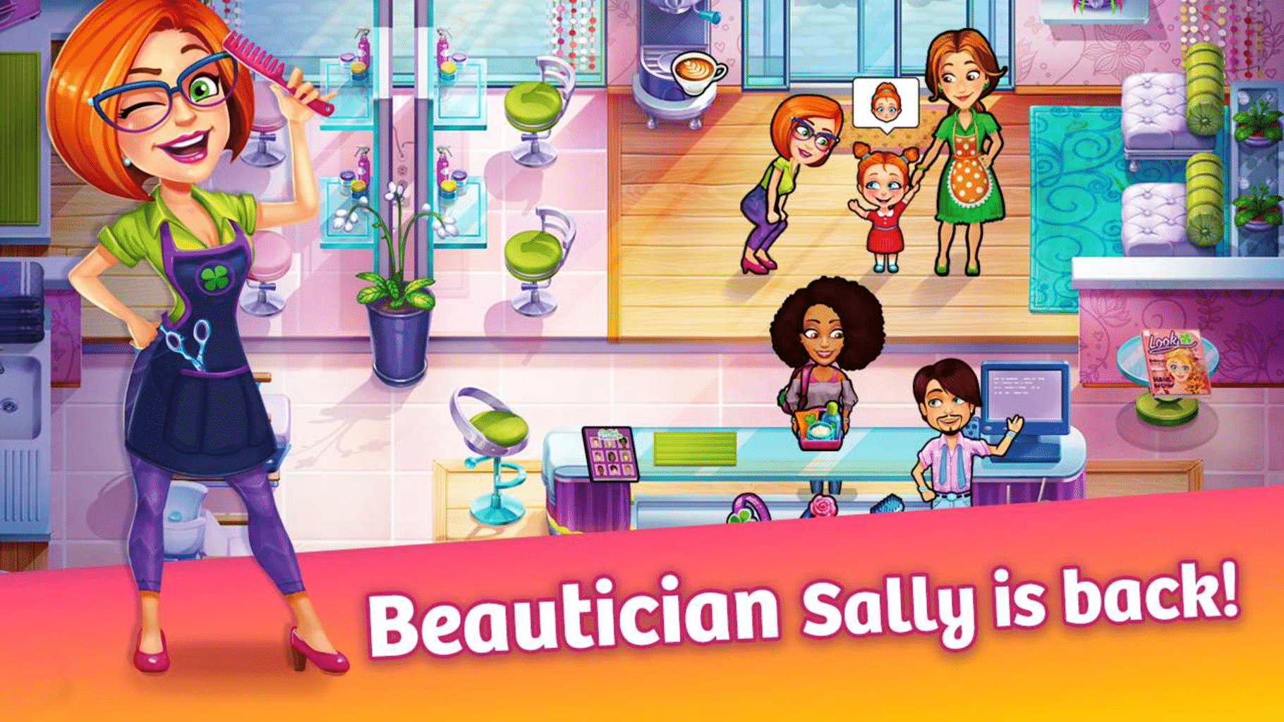 Sally's Salon: Beauty Secrets screenshot